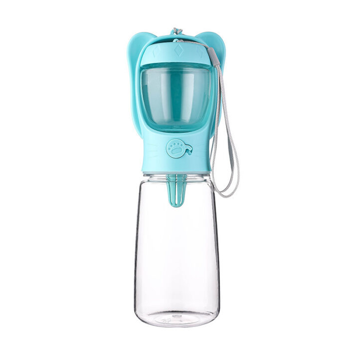 Portable Dog Water Bottle with Food Container - Leak-Proof Travel Dispenser - Image 7