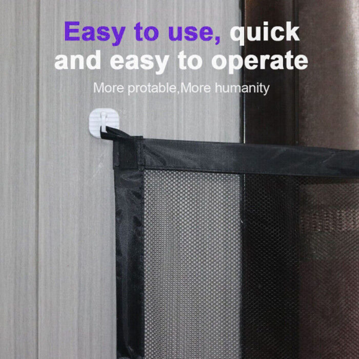 Portable Dog Safety Gate - Mesh Isolation Net for Pets - Image 4