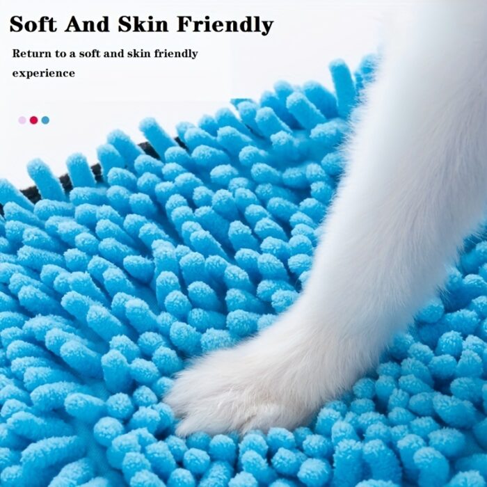 Super Absorbent Pet Towel with Hand Pockets - Image 6