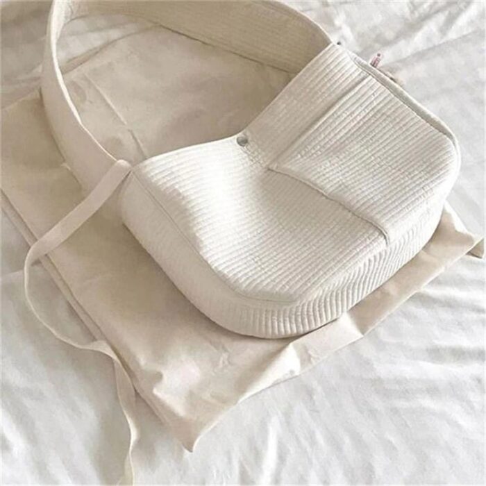 Canvas Pet Sling Carrier Bag Comfortable Travel Tote for Small Dogs - Image 2