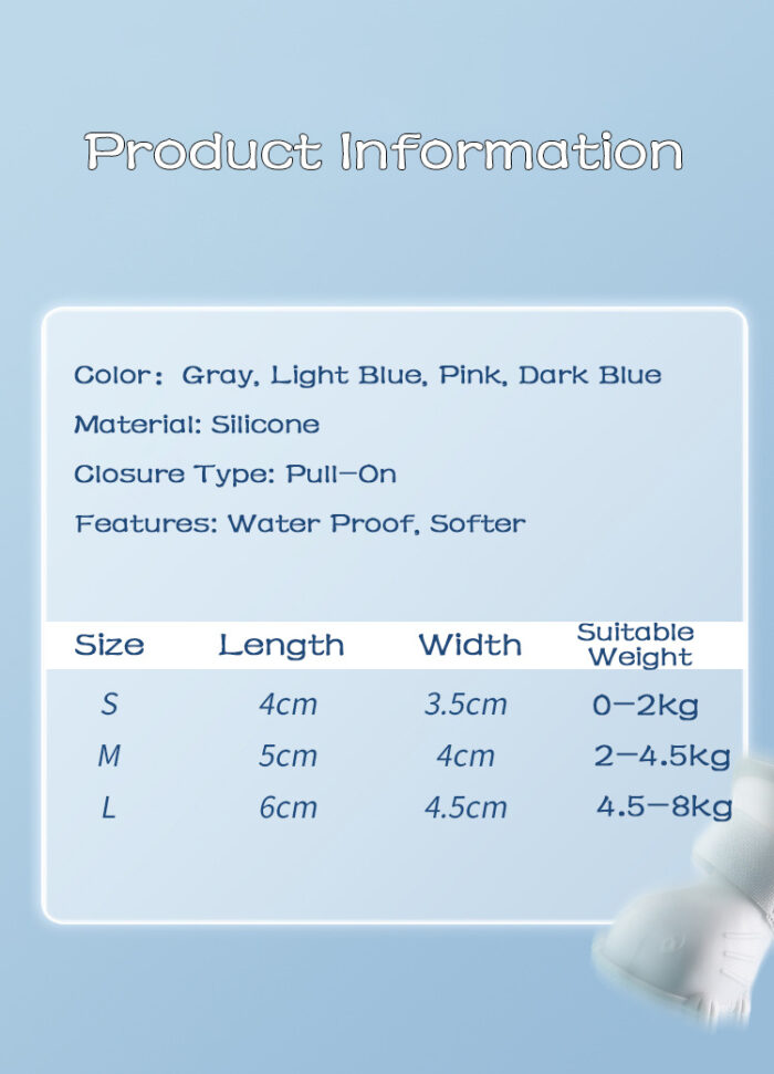 Waterproof Silicone Dog Rain Boots - Image 4