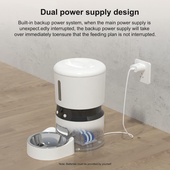Smart Automatic Pet Feeder with Dual HD Camera - Image 6